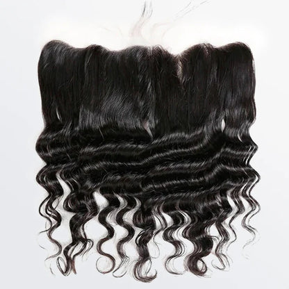 13" x 4" Deep Wave Free Parted Frontal