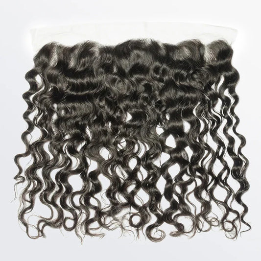 13" x 4" Natural Wave Free Parted Frontal