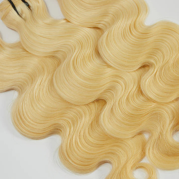 Lightest Blonde Body Wave Hair