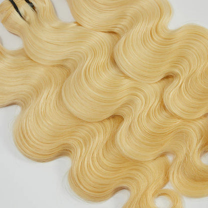 Lightest Blonde Body Wave Hair