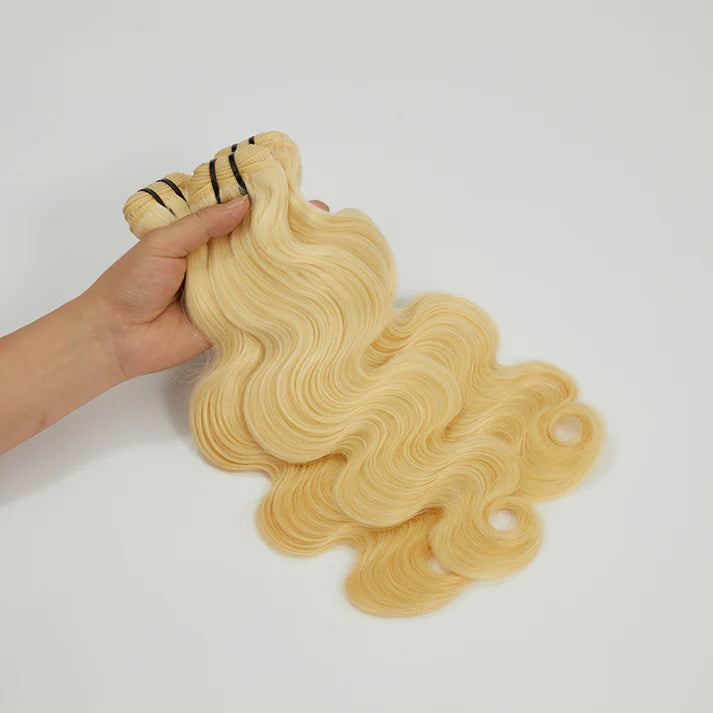 Lightest Blonde Body Wave Hair