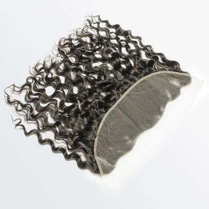 13" x 4" Natural Wave Free Parted Frontal