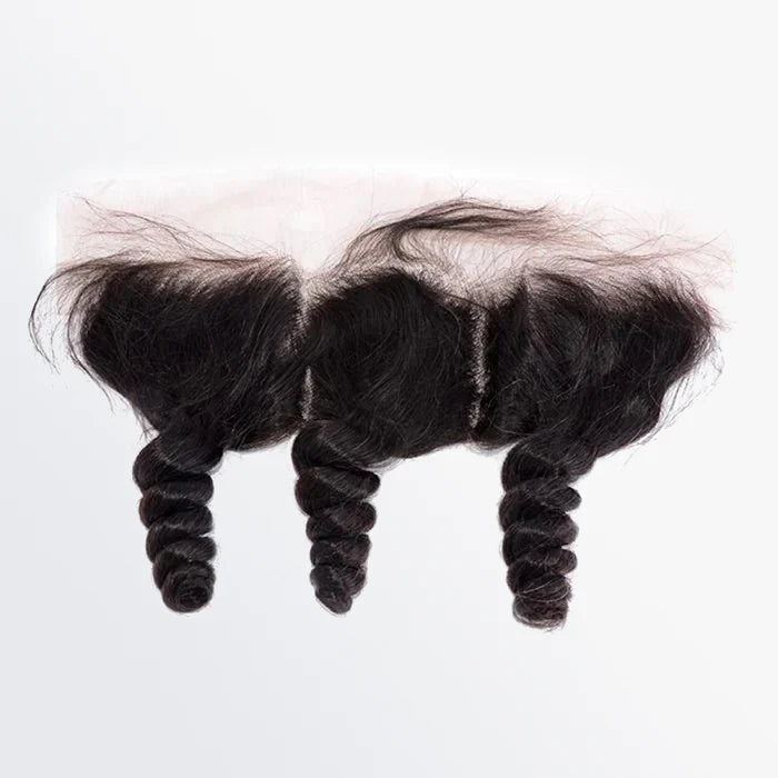 13" x 4" Loose Wave Free Parted Frontal
