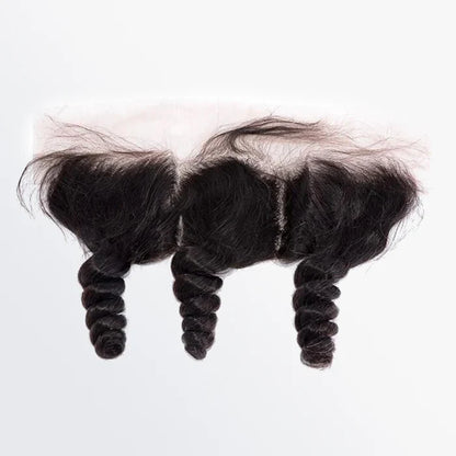 13" x 4" Loose Wave Free Parted Frontal