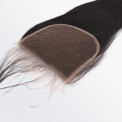 5" x 5" Straight Free Parted Lace Closure