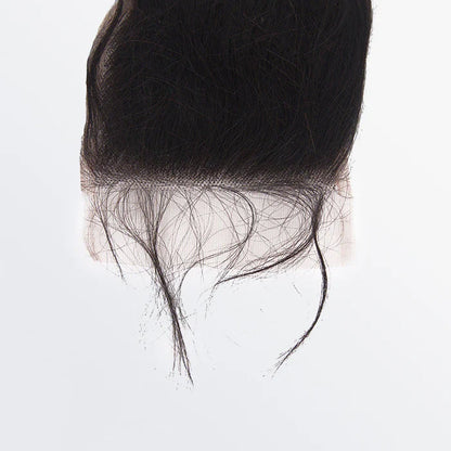 4" x 4" Ocean Wave Free Parted Lace Closure