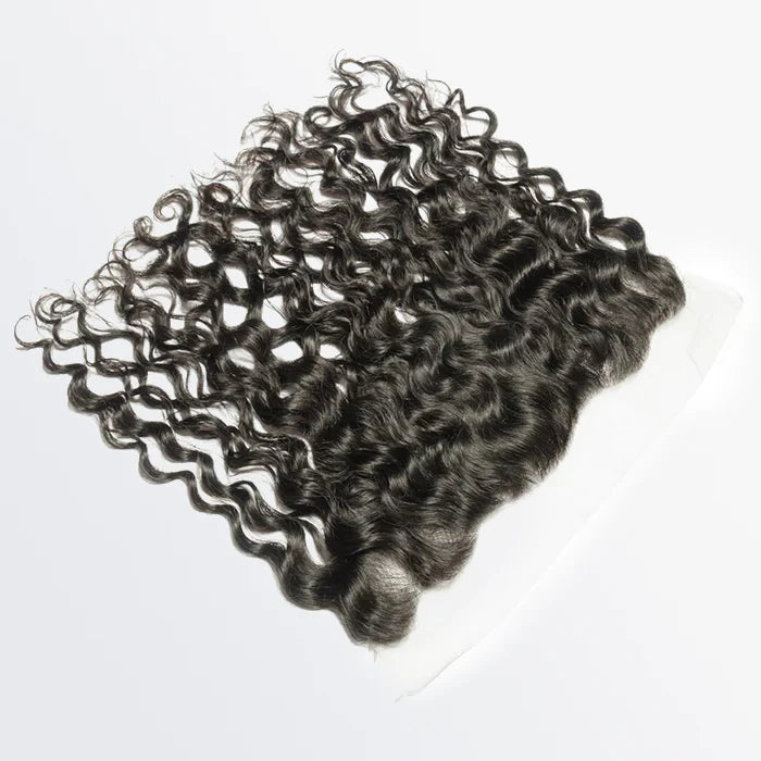 13" x 4" Natural Wave Free Parted Frontal