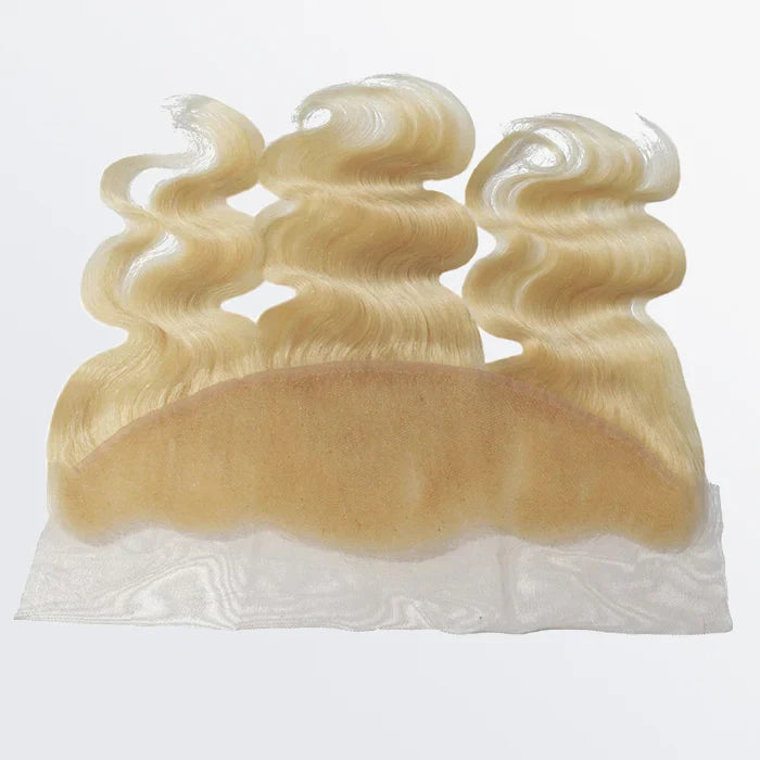 13" x 4" Blonde Body Wave Free Parted Frontal