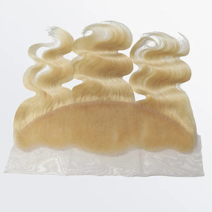 13" x 4" Blonde Body Wave Free Parted Frontal