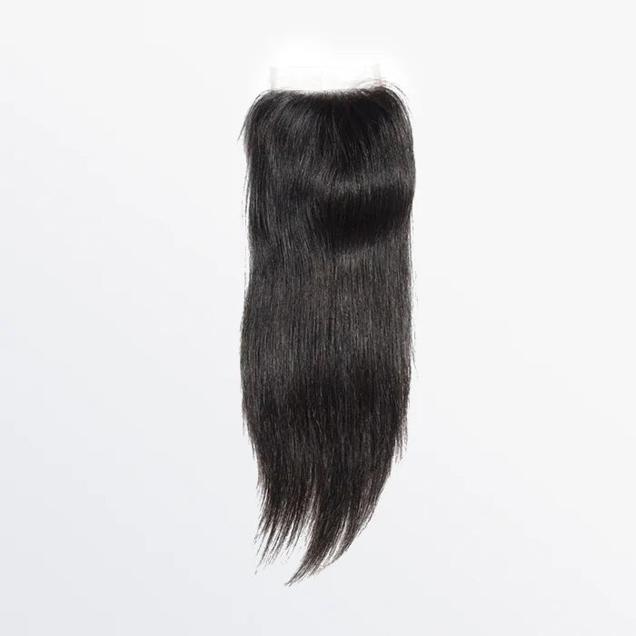 4.5" x 4.5" Straight Free Parted Lace Closure
