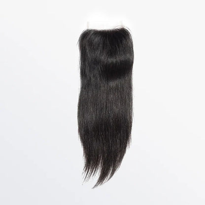 4.5" x 4.5" Straight Free Parted Lace Closure