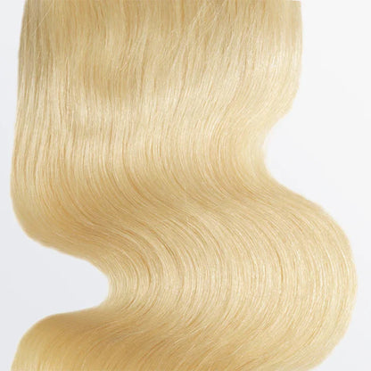 4" x 4" Blonde Body Wave Free Parted Closure