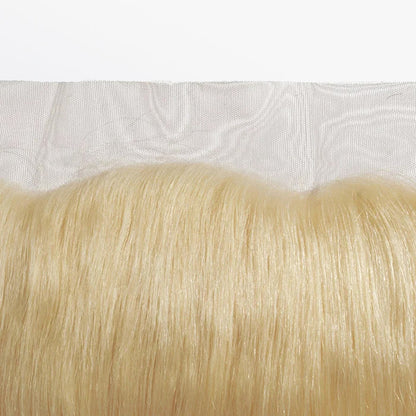 13" x 4" Blonde Straight Free Parted Frontal