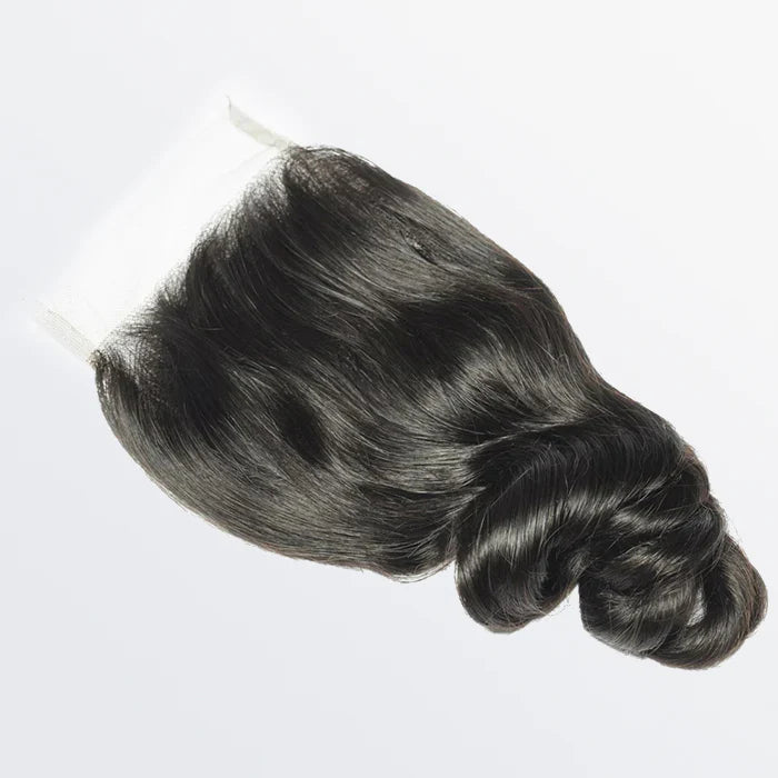4" x 4" Loose Wave Free Parted Lace Closure